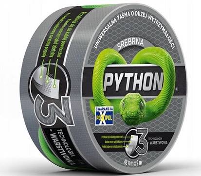 Taśma SREBRNA Uniwersalna PYTHON