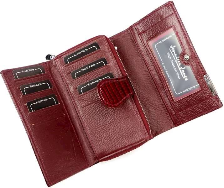 PORTFEL DAMSKI Jennifer Jones 5261-2 BURGUNDY