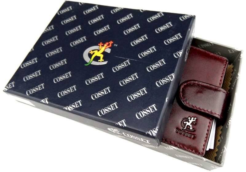 Portfel MĘSKI COSSET 5006 5009 BRĄZ