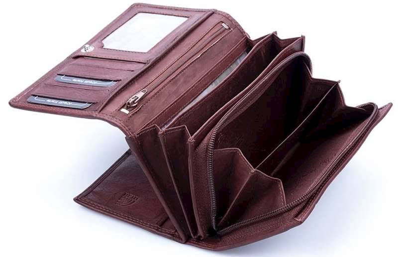 PORTFEL DAMSKI Money Maker 12137B BURGUNDY