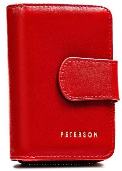Portfel Damski PETERSON PTN 76115 SGN 8485 RED