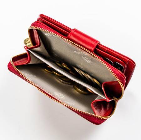 Portfel Damski PETERSON PTN 76115 SGN 8485 RED