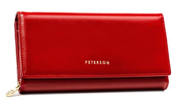 Portfel Damski PETERSON PTN 42106 SGN 8423 RED