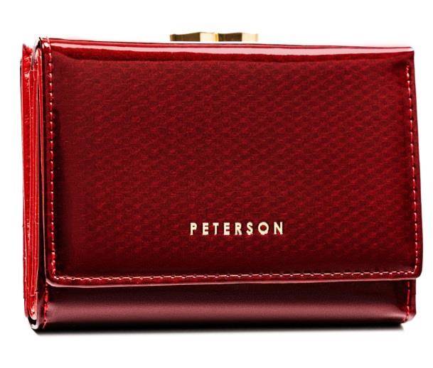 Portfel Damski PETERSON PTN 15 09 SBR 0820 RED