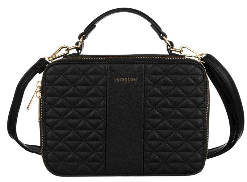 Torebka damska PETERSON PTN 1091 2 9527 BLACK