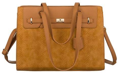 Torebka damska PETERSON PTN R 1907 9757 CAMEL