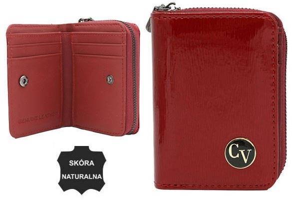 PORTFEL DAMSKI CAVALDI SKÓRZANY H33-1-SH 2426 RED
