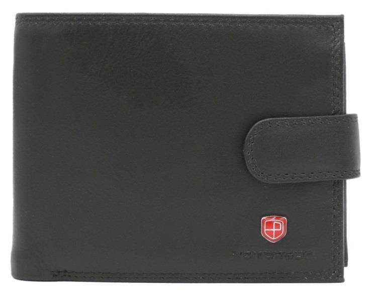 Portfel Męski PETERSON MR 11L CN 4443 BLACK 