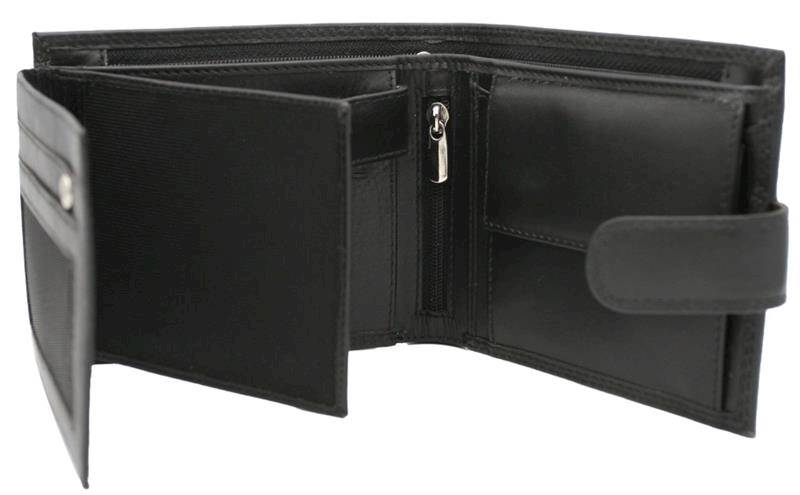 Portfel Męski PETERSON MR 11L CN 4443 BLACK 