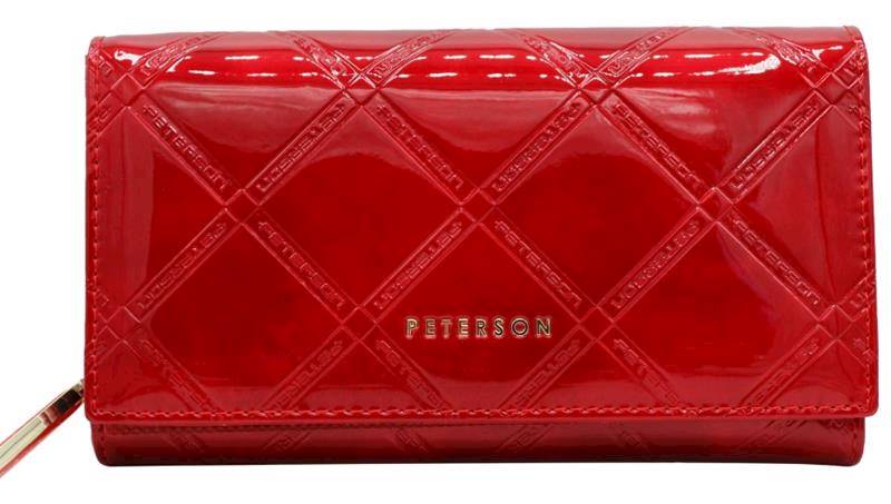 Portfel Damski PETERSON 72035 PLT 6371 RED