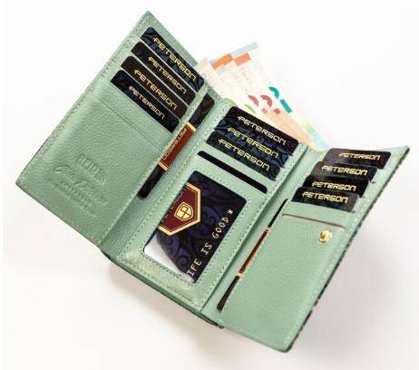 Portfel Damski PETERSON 42108 SFL 6204 BLUE