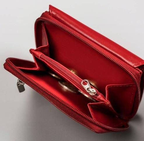Portfel Damski PETERSON RD-29 GCL 8704 RED