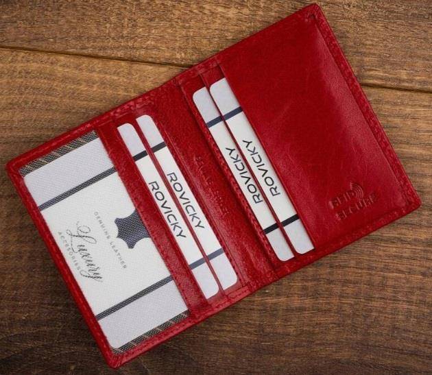 Etui na dokumenty Rovicky CPR 030 BAR 9663 RED