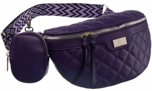 Torebka Saszetka nerka ROVICKI 2960 Plum 