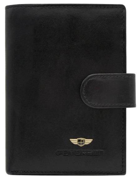 Portfel Męski PETERSON N74L VT 6251 BLACK
