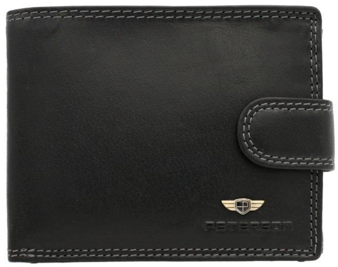Portfel Męski PETERSON WL-0305L COM 4319 BLACK