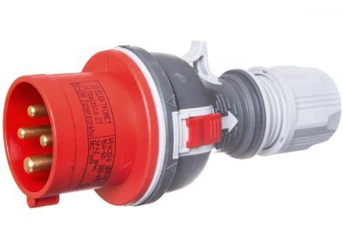 WTYCZKA SIŁOWA 16A 4 BOLCE ELEKTROMET