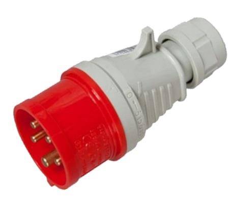 WTYCZKA SIŁOWA 32A 5 BOLCE TAREL PCV 044/107