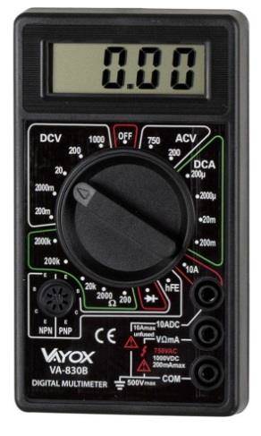 Miernik Elektr UNIVERSAL. VA830B VAYOX