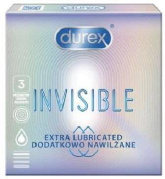 Prezerwa DUREX Invisible/niebies. /3/