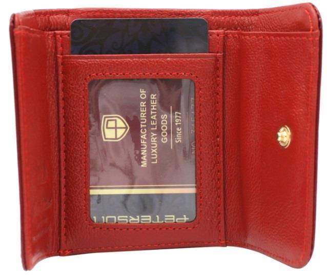 Portfel Damski PETERSON 55287 SH 6875 RED