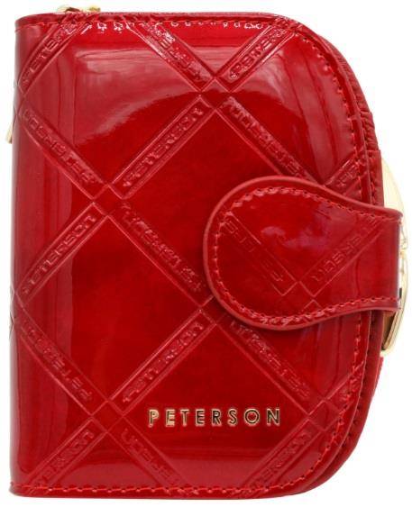 Portfel Damski PETERSON 43972 PLT 6326 RED