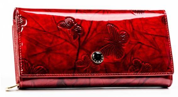 Portfel Damski PETERSON 42100 BFBC 8270 RED