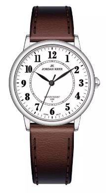 Zegarek J K NEW2 LG005-04 IPS MĘS SRE/BIA BRĄZ PAS