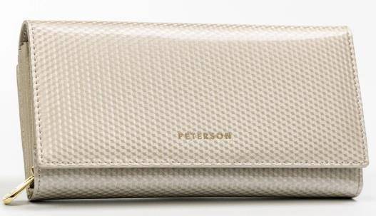 Portfel Damski PETERSON PTN 42100-SBR-7365 BEIGE