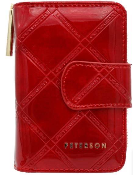 Portfel Damski PETERSON PTN 76115 PLT 6395  RED