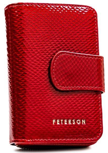 Portfel Damski PETERSON PTN 425214 DSL 6150 RED