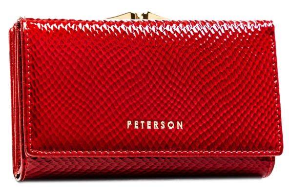 Portfel Damski PETERSON PTN 42108 DSL 6068 RED