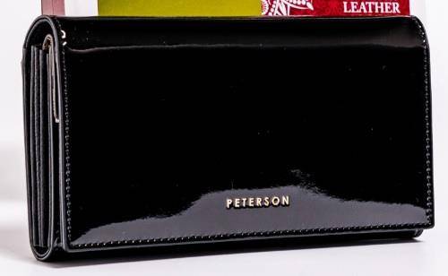 Portfel Damski PETERSON PTN CR 412 1674 BLACK