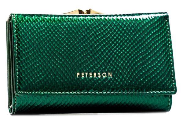 Portfel Damski PETERSON PTN 42108 DSL 6051 GREEN