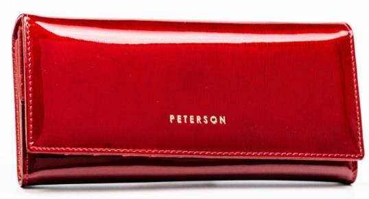Portfel Damski PETERSON PTN 72037 SH 0882 RED