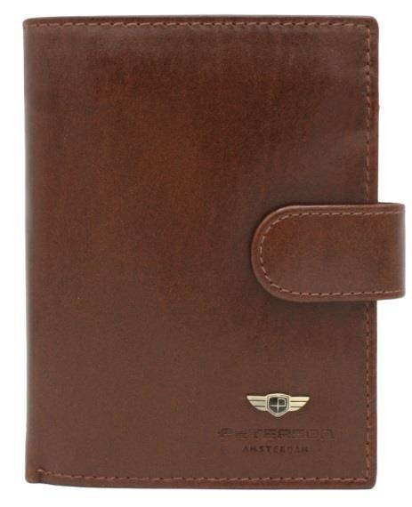 Portfel Męski PETERSON 22308L VT 4720 BROWN