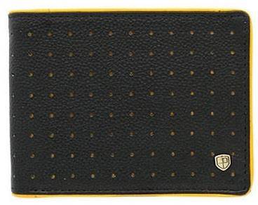 Portfel Męski PETERSON 1517.03 5958 Black+Yellow