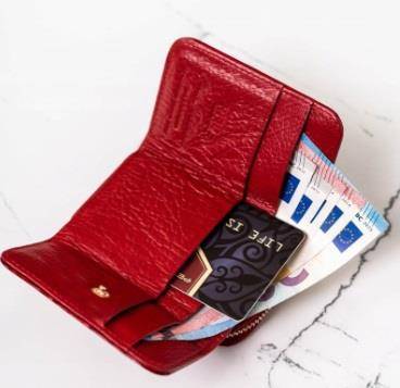 Portfel Damski PETERSON PTN 423229 SH 9961 RED