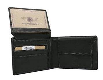 Portfel Męski PETERSON WL-1012 COM 5082 BLACK