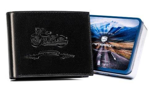 Portfel Męski PETERSON PTN 304 BIKE 5637 BLACK