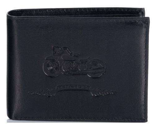 Portfel Męski PETERSON PTN 304 BIKE 5637 BLACK