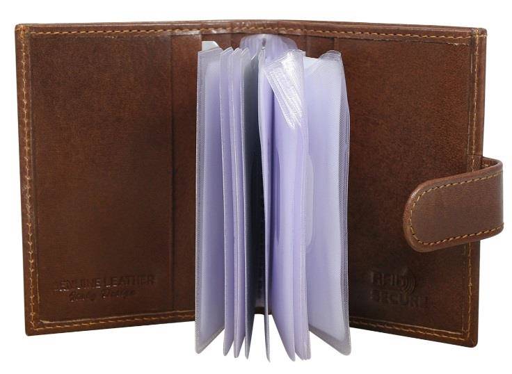 ETUI NA KARTY ROVICKY SKÓRA TW 04 RVT 0988 BROWN