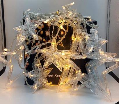 LAMKPI KURTYNA GWIAZDA CIEPŁA + PILOT KOD 125WW