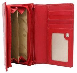 Portfel Damski PETERSON 9566 RED/NAVY KA -25