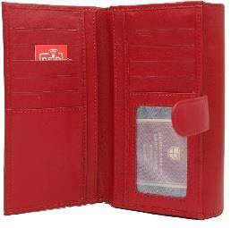 Portfel Damski PETERSON 9566 RED/NAVY KA -25