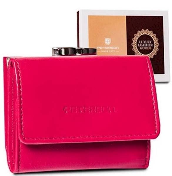 Portfel Damski PETERSON PTN 8749 MAGENTA RD-25-GCL