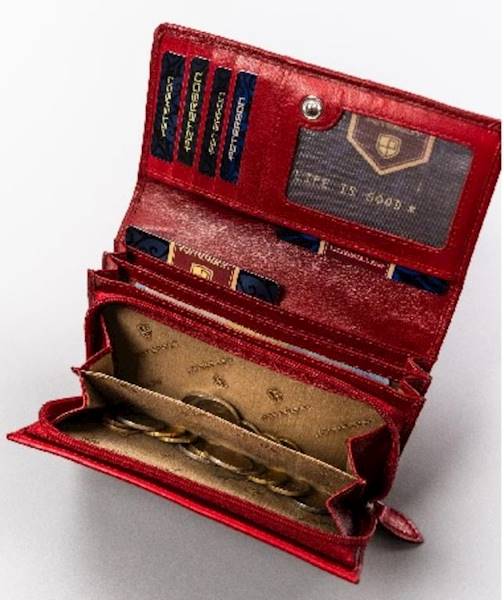 Portfel Damski PETERSON 4207 RED