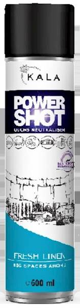 POWER SHOT 600ML SPRAY ŚWIEŻE PRANIE