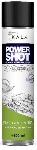 POWER SHOT 600ML ZIELONA HERBATA Z GRUSZKĄ