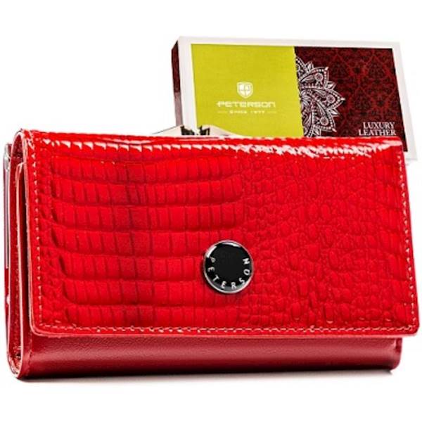 Portfel Damski PETERSON PTN 3603 RED